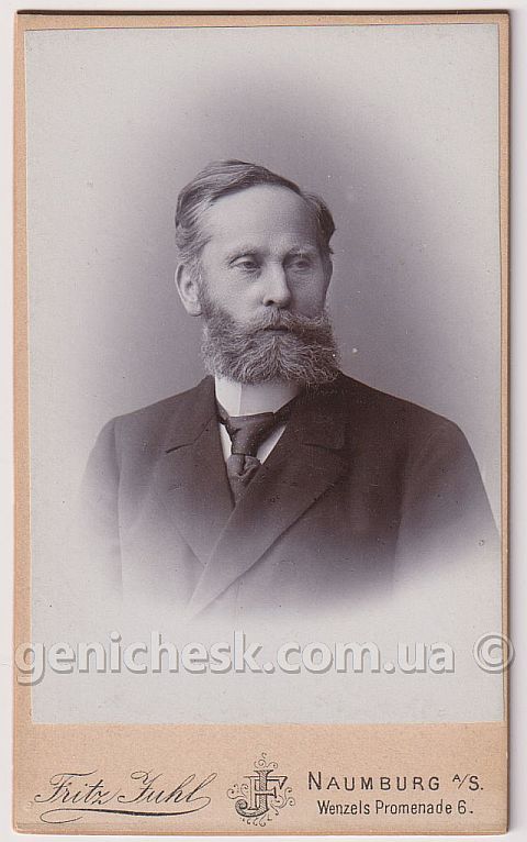 ������� �� ��������� 1901 ����: ������ Fritz Tuhlb � �������� ��������������� ��������